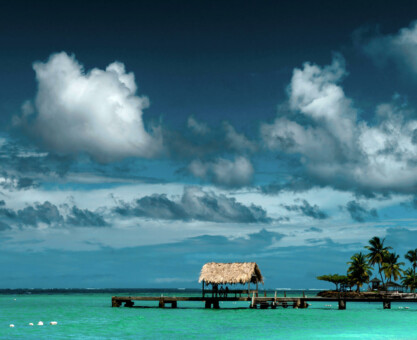 Pigeon Point, Tobago. Photography by Dieter Deventer/Alamy Stock Photo
